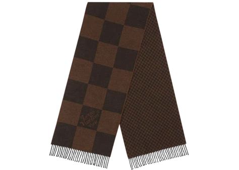 Louis Vuitton x Nigo Damier Giant Scarf Marron 